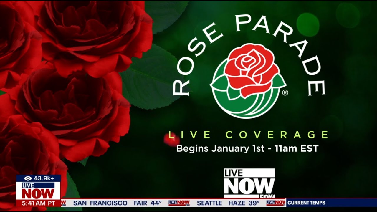LIVE SOON: Rose Bowl Parade from Pasadena California