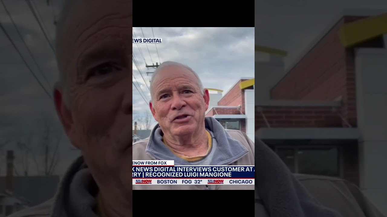 McDonald’s customer who spotted Luigi Mangione