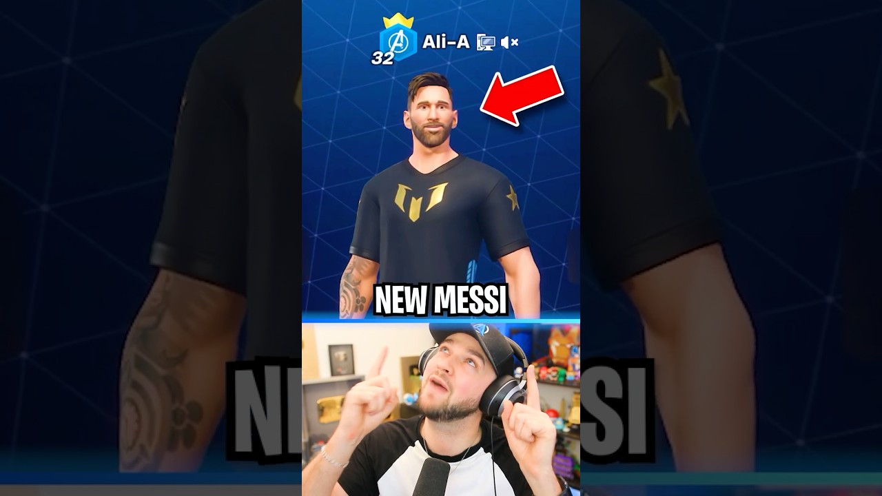 MESSI is now in FORTNITE! 🔥