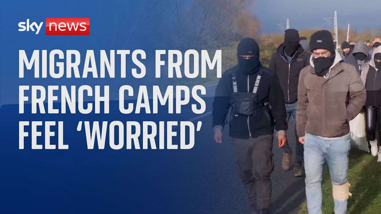 Migrants say they’re ‘scared’ following shootings around a camp in France