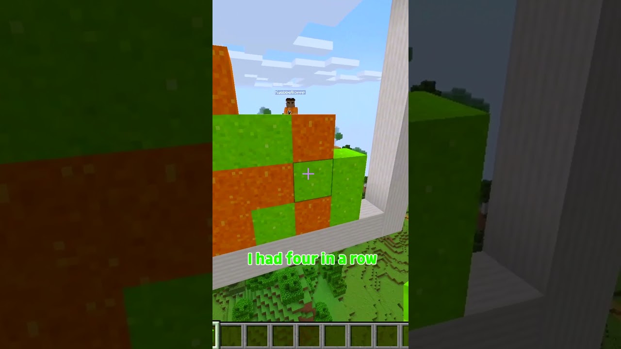 Minecraft Four In A Row vs. Kwebbelkop