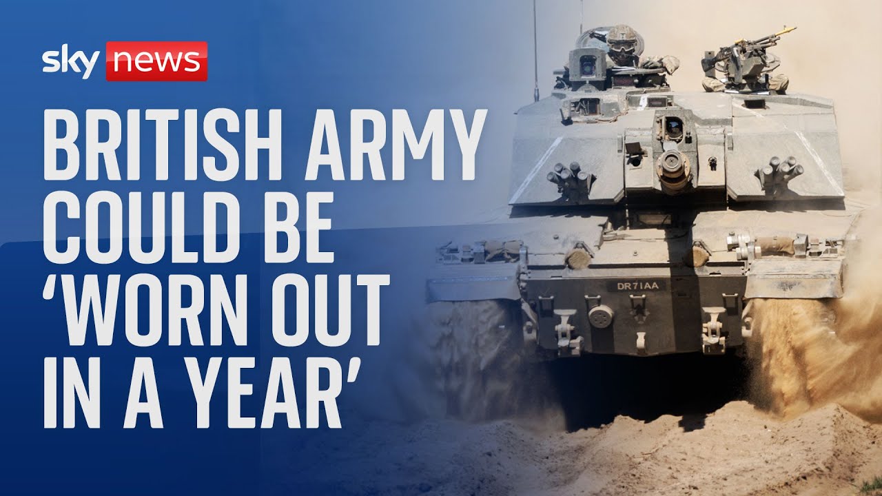 Minster warns British Army would be worn down in ‘six months to a year’ in a major war