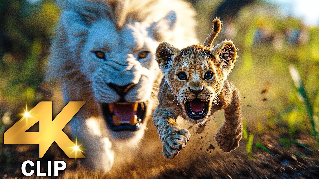 MUFASA THE LION KING All Clips + Trailer (4K ULTRA HD) 2024