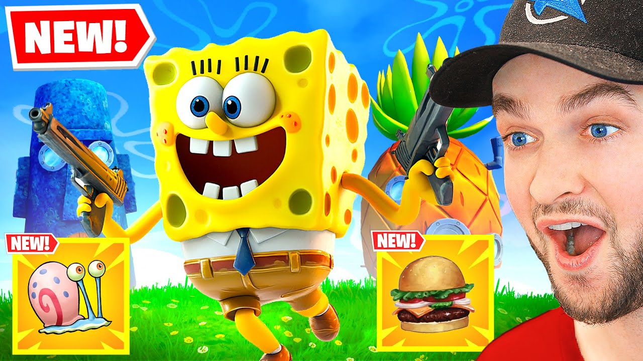 *NEW* Spongebob Games arrive in Fortnite! (NEW Update)
