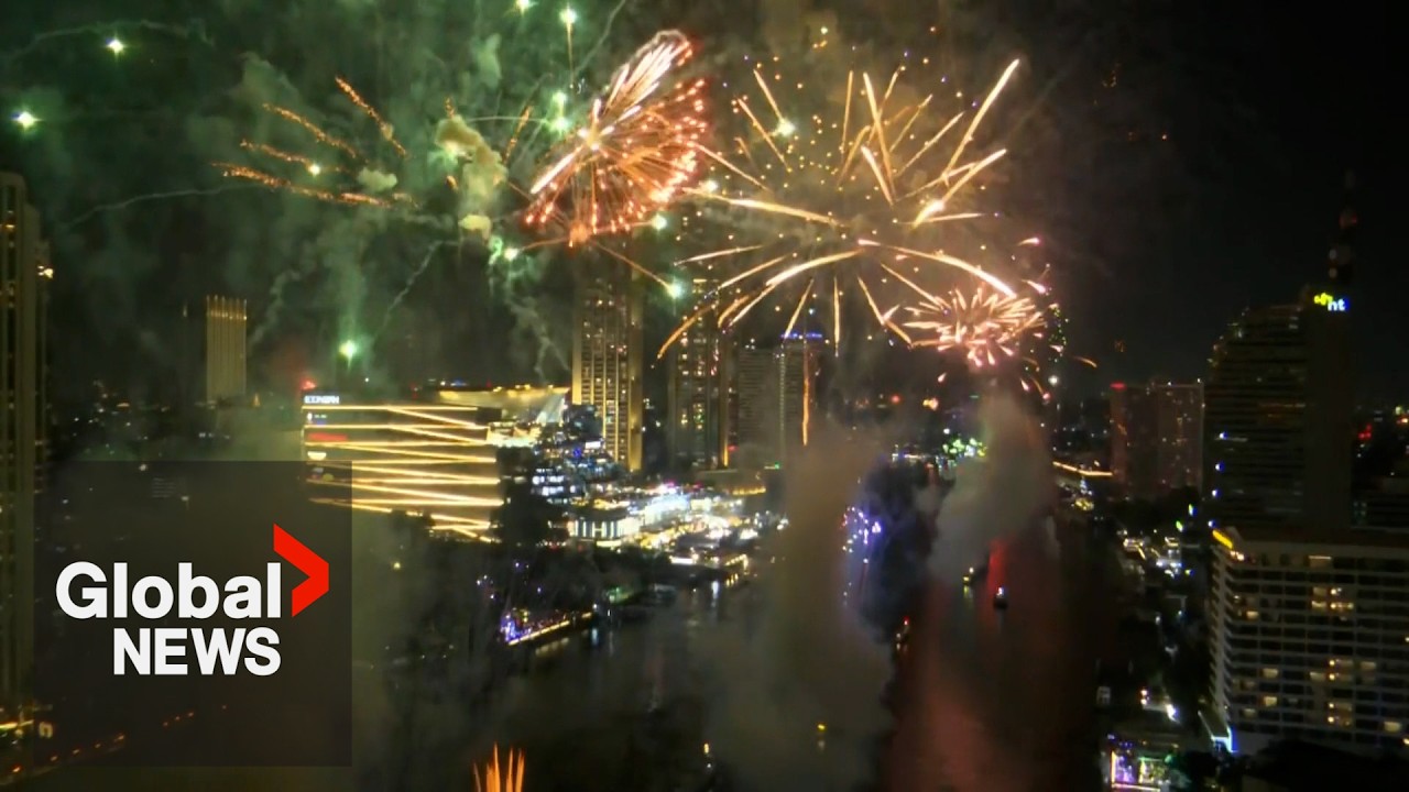New Year’s 2025: Thailand celebrates with fireworks display in Bangkok