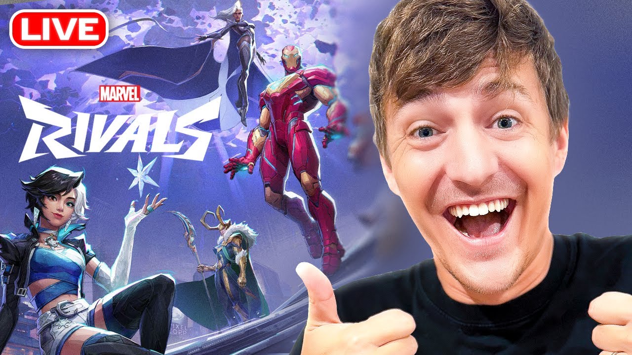 🔴 Ninja Dominates Fortnite & Marvel Rivals Equally – Live