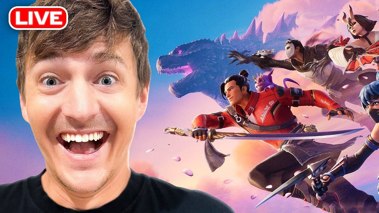 🔴 Ninja Making Fortnite Chapter 6 Look Easy  – Live