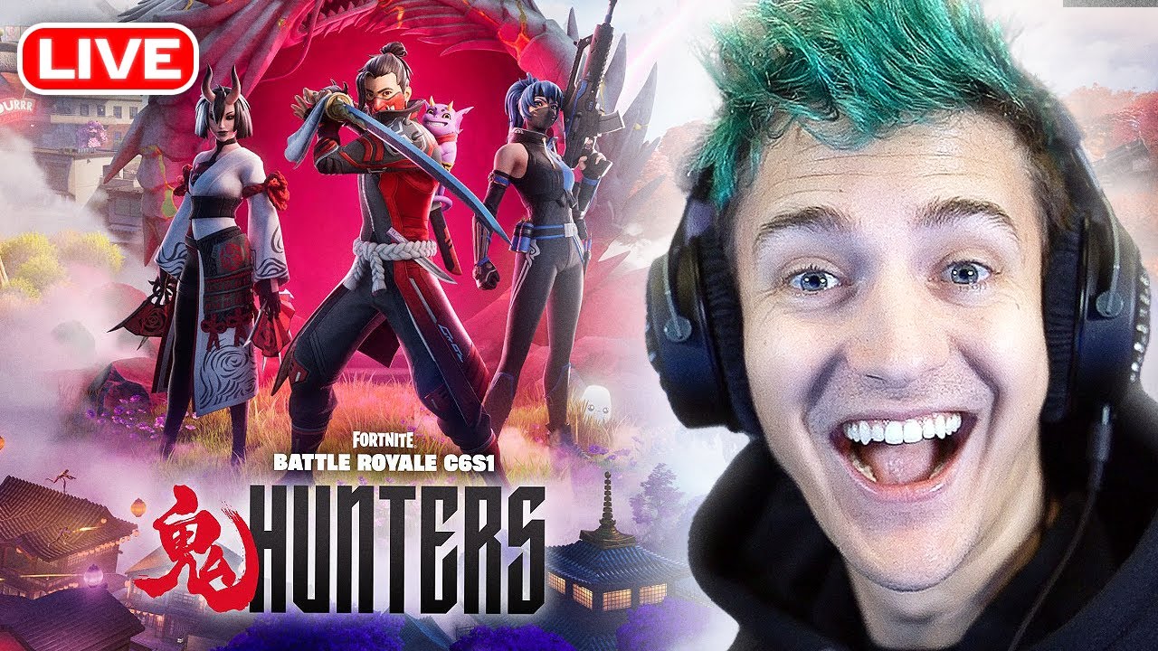 🔴 Ninja Speed-runs Fortnite Chapter 6  – Live