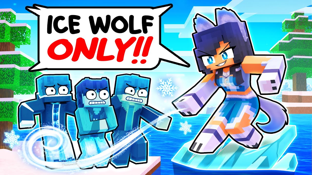ONE ICE WOLF on an ALL BOYS Island!