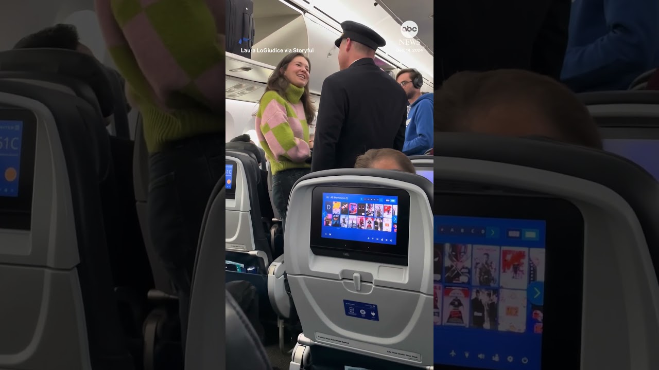 Pilot reunites with passenger who donated bone marrow to him eight years ago