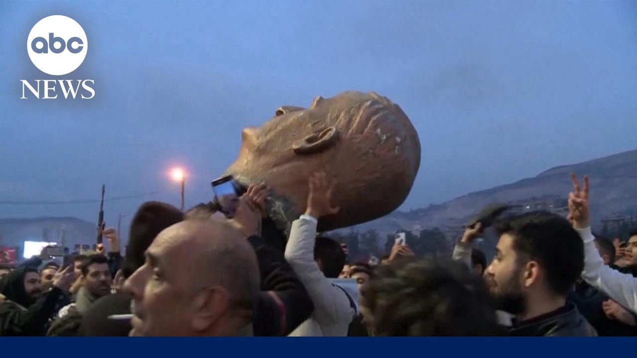 Rebel forces seize the presidential palace in Syria