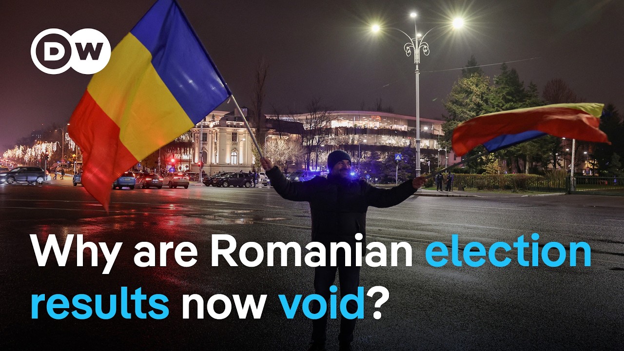 Romania annuls election results after accusations of Russian meddling | DW News