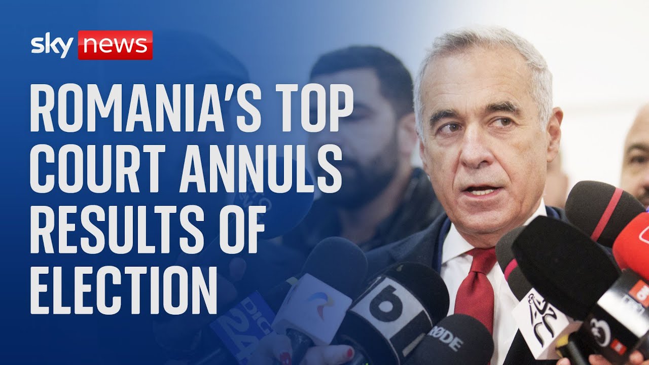 Romanian court annuls first round of election results