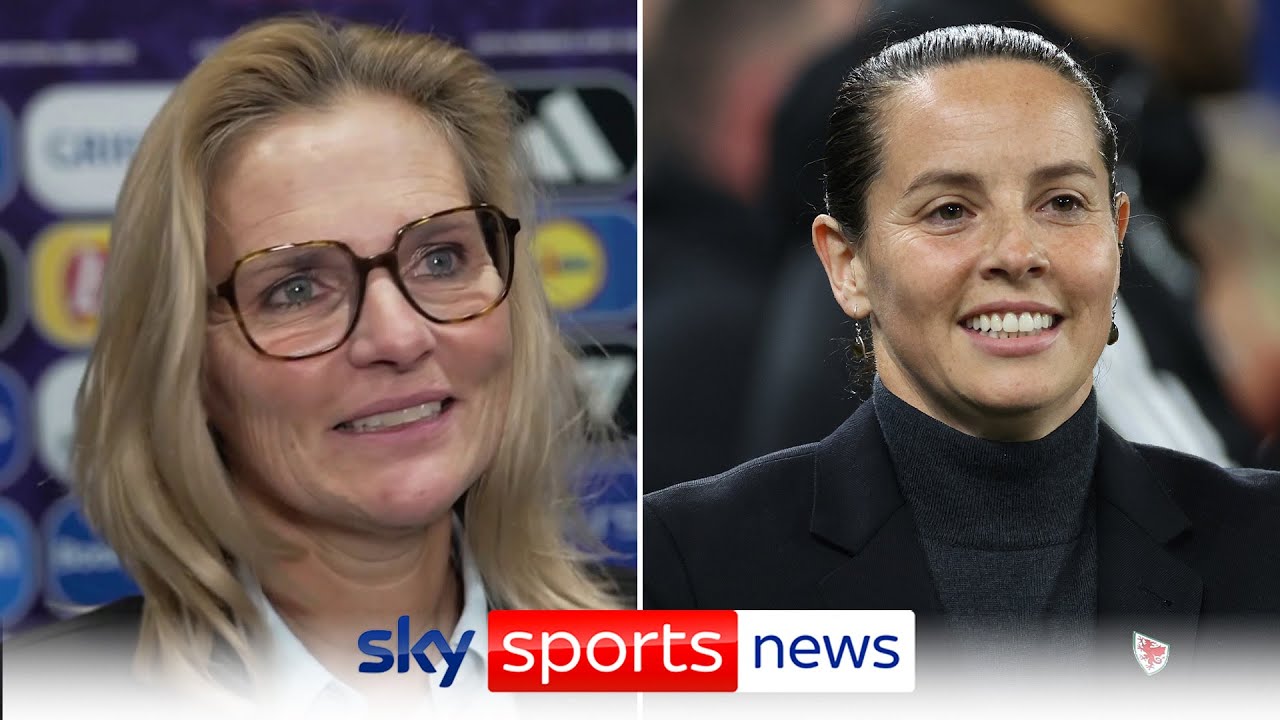 Sarina Wiegman and Rhian Wilkinson react to Women’s Euro 2025 draw