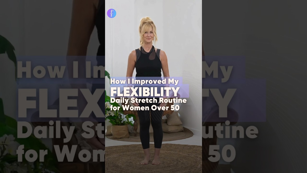 See How I Improved My Flexibility At 50+ 🌟 #shorts