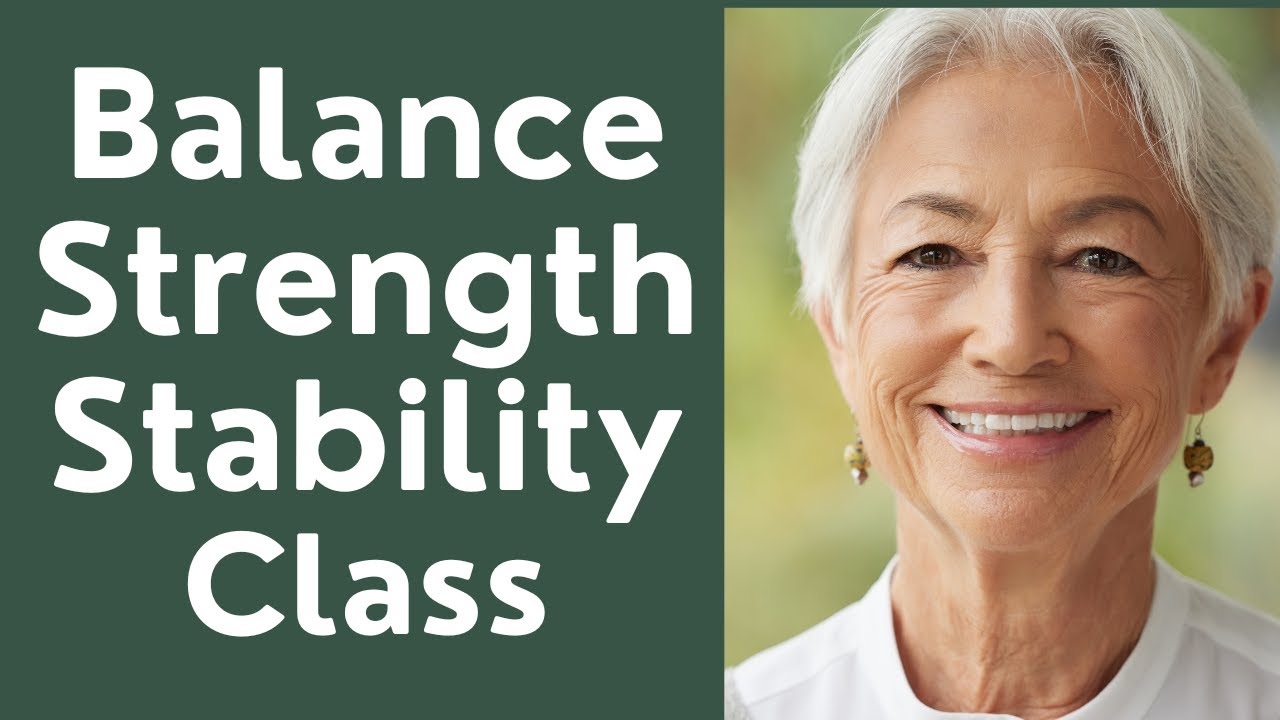 Seniors: Improve Balance & Strength with this daily class!