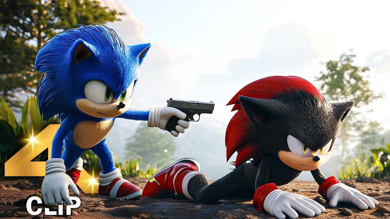 SONIC THE HEDGEHOG 3 All Clips + Trailer (4K ULTRA HD) 2024