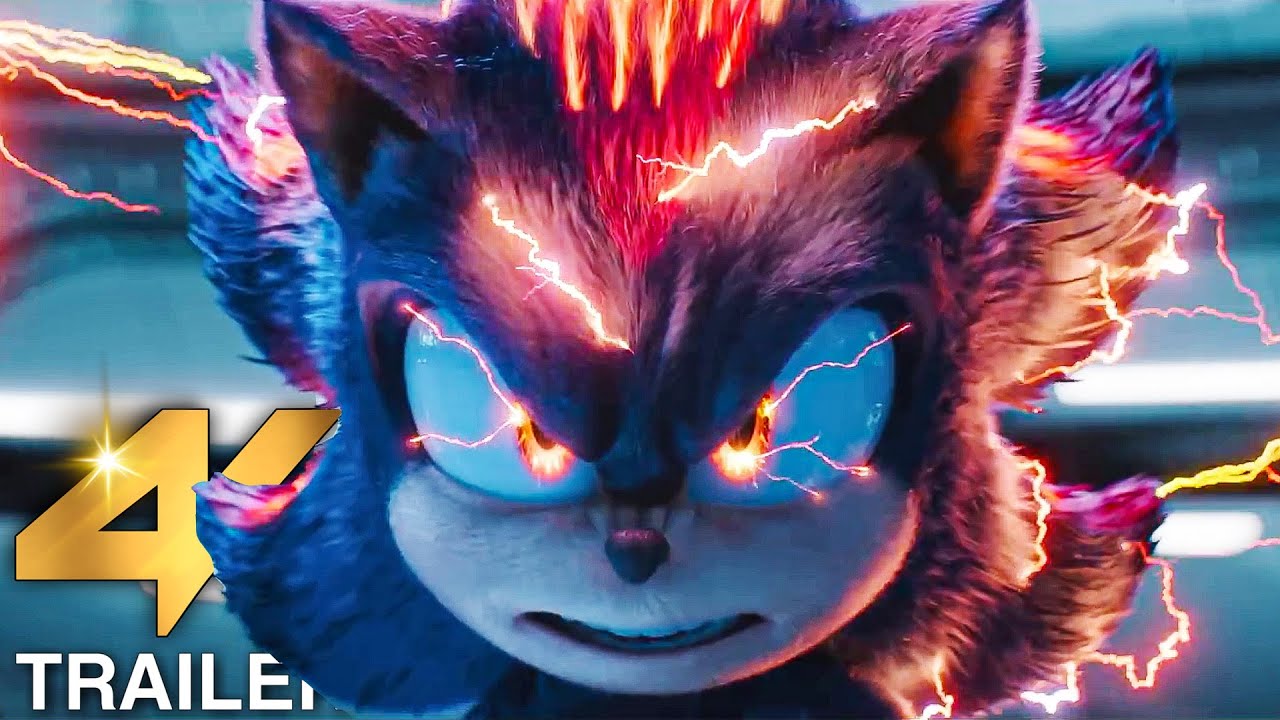 SONIC THE HEDGEHOG 3 “Shadow Transforms Into Super Shadow” Trailer (4K ULTRA HD) 2024