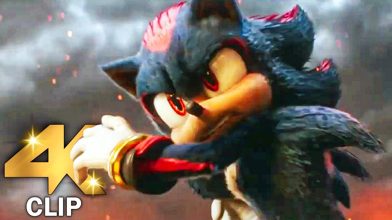 SONIC THE HEDGEHOG 3 “Super Sonic Vs Super Shadow Final Fight Scene” (4K ULTRA HD) 2024