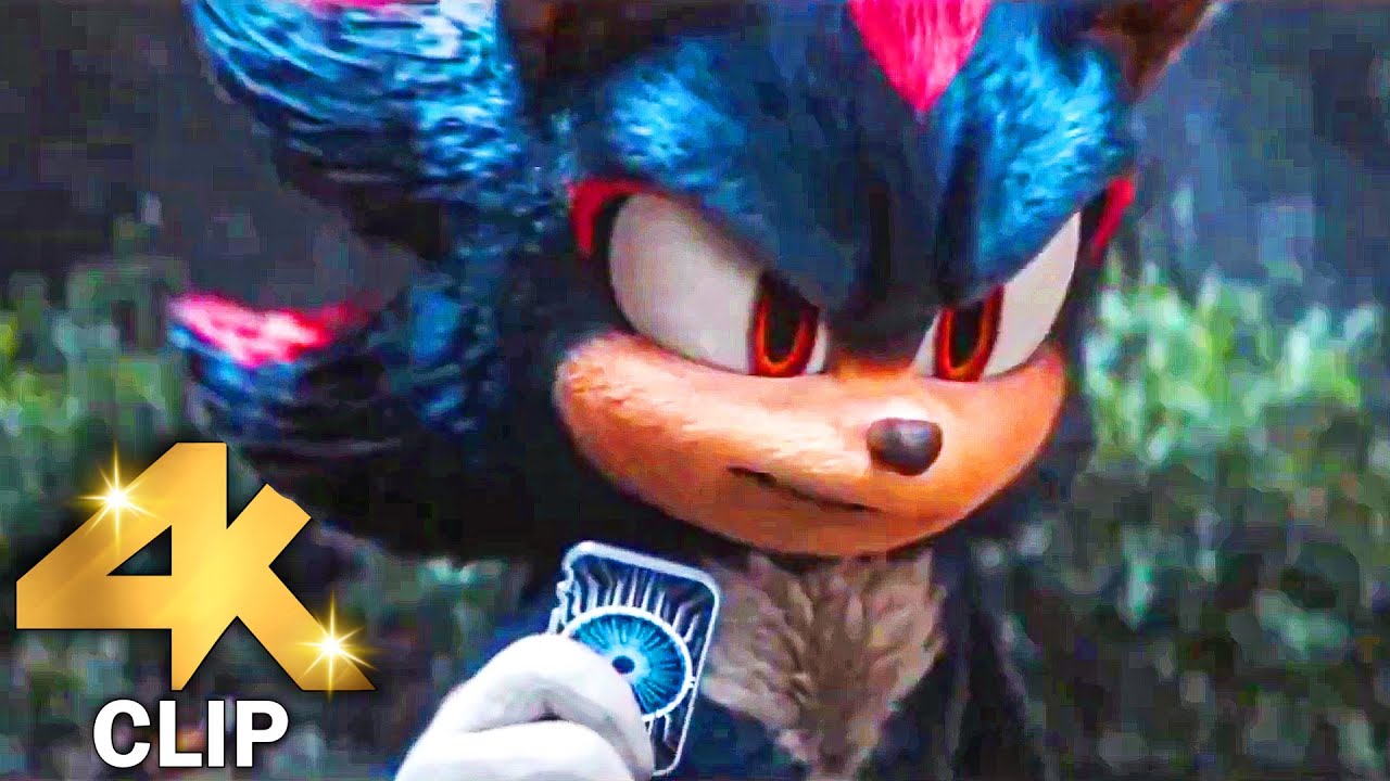 Sonic Vs Shadow – Fight Scene | SONIC THE HEDGEHOG 3 (2024) Movie CLIP 4K