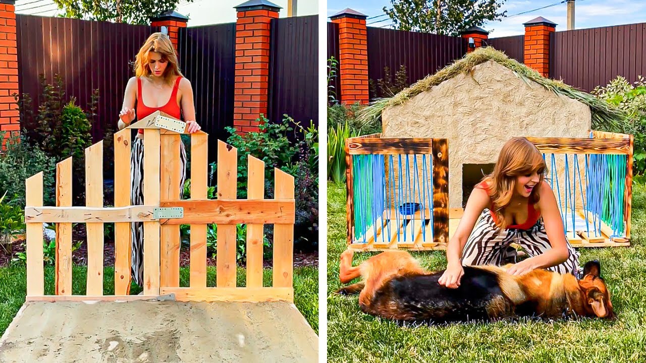 Stunning & Simple DIY Dog Houses Your Furry Friends Will Love
