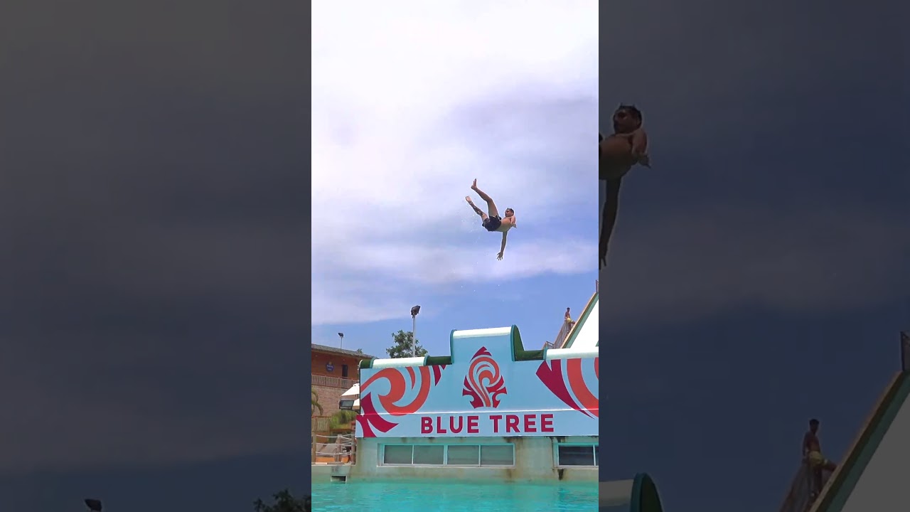 😬 Superfly Water Slide at Blue Tree Phuket 🇹🇭