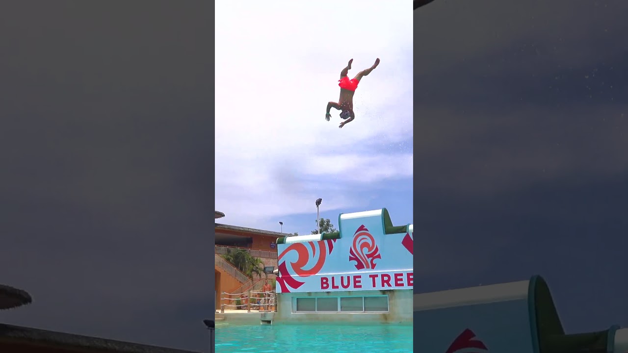 😬 Superfly Water Slide at Blue Tree Phuket 🇹🇭