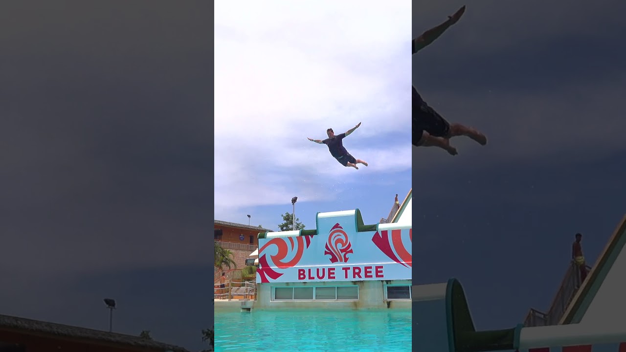 😬 Superfly Water Slide at Blue Tree Phuket 🇹🇭