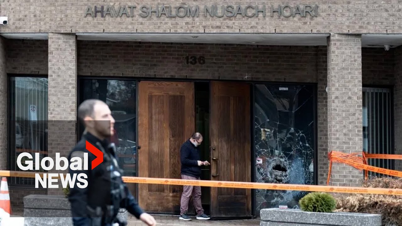 Suspected arson at Montreal synagogue prompts police probe, widespread condemnation