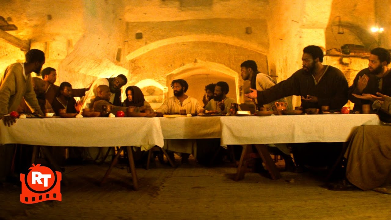 The Book of Clarence (2024) – Judas Betrays Jesus at the Last Supper Scene | Movieclips