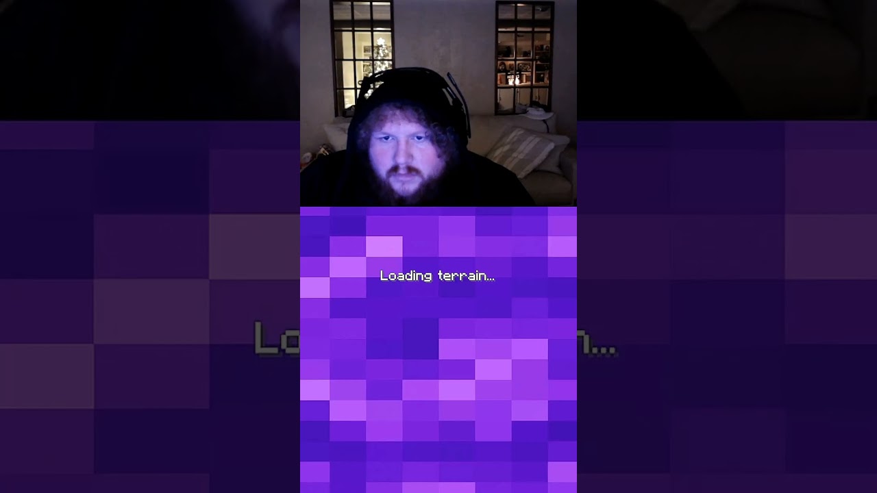 The Worst Nether Spawn In Minecraft History! #minecraft #funny #caseoh #meme #viralshort