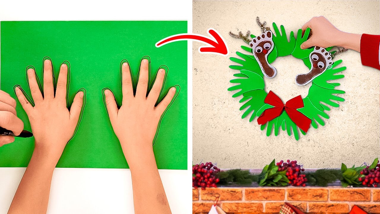 TOP CHRISTMAS DECORATION IDEAS 2024 🌟 DIY WALL HANGING