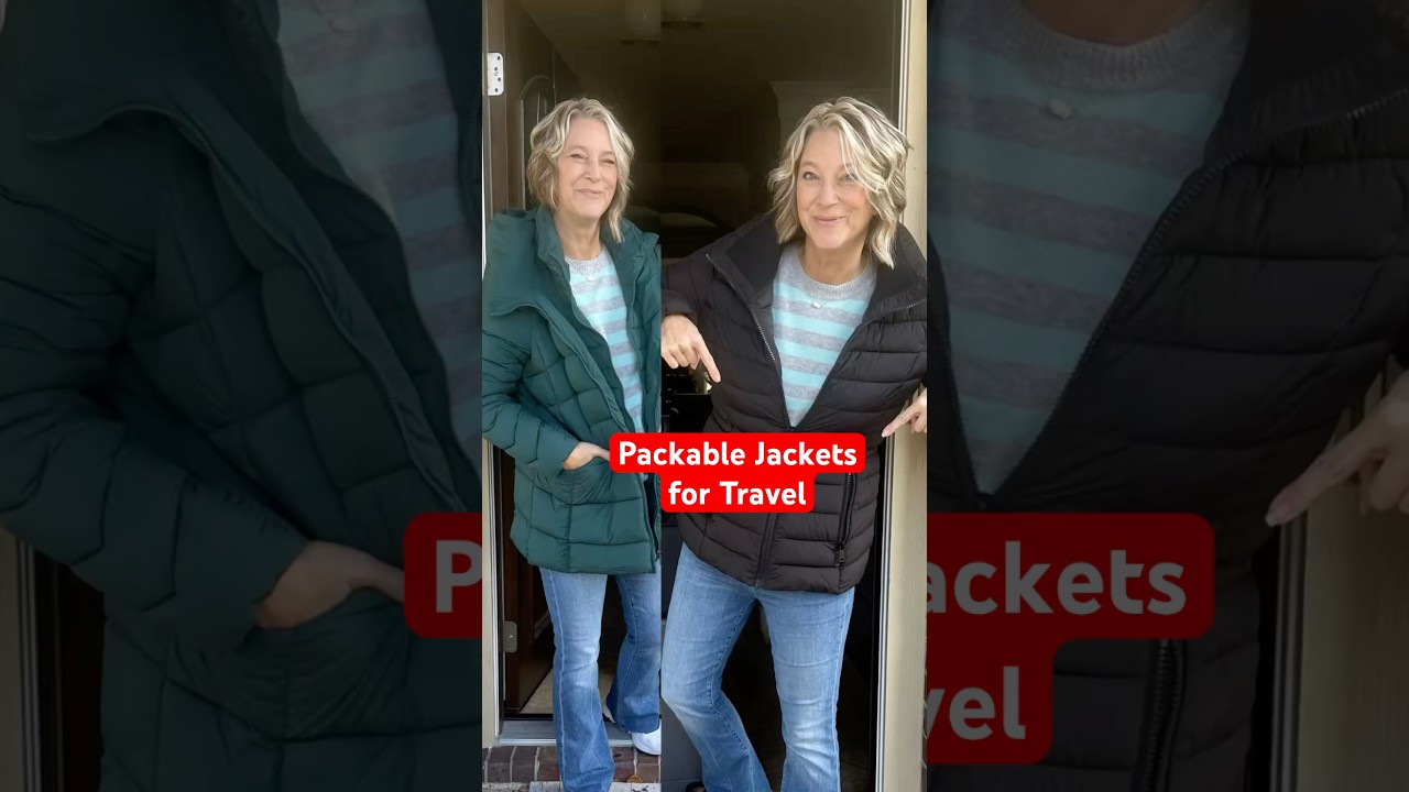 Travel Jackets That are Packable With Backpack Straps #traveltips