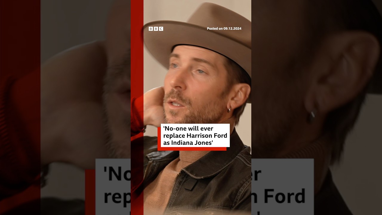 Troy Baker says ‘no-one will ever replace Harrison Ford as Indiana Jones’. #BBCNews