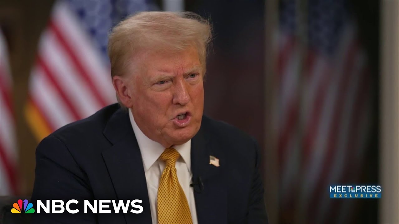 Trump says some parts of Project 2025 are ‘very good’ but he’s ‘never seen it’