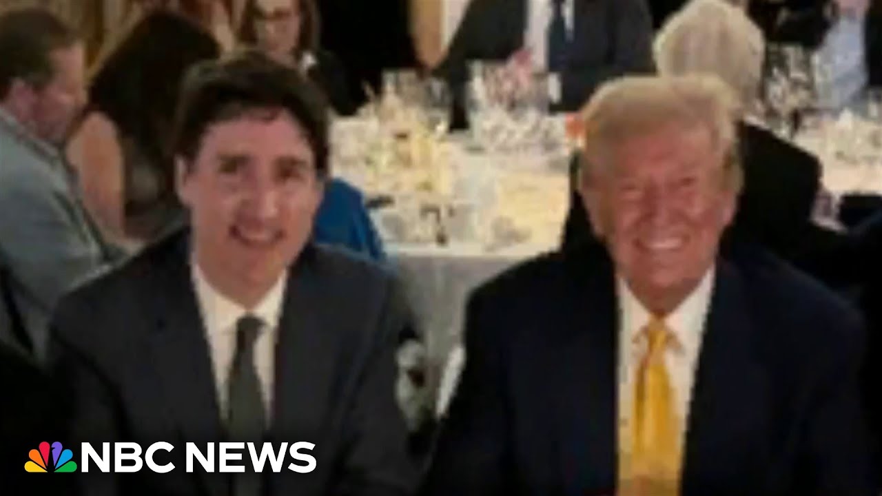Trump, Trudeau meet for high-stakes tariff talks at Mar-a-Lago