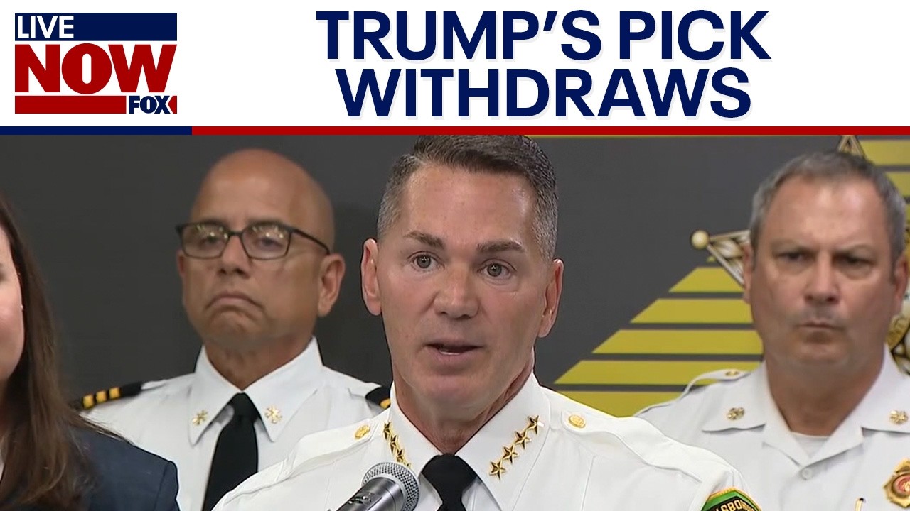 Trump’s DEA pick Sheriff Chad Chronister withdraws from consideration | LiveNOW from FOX