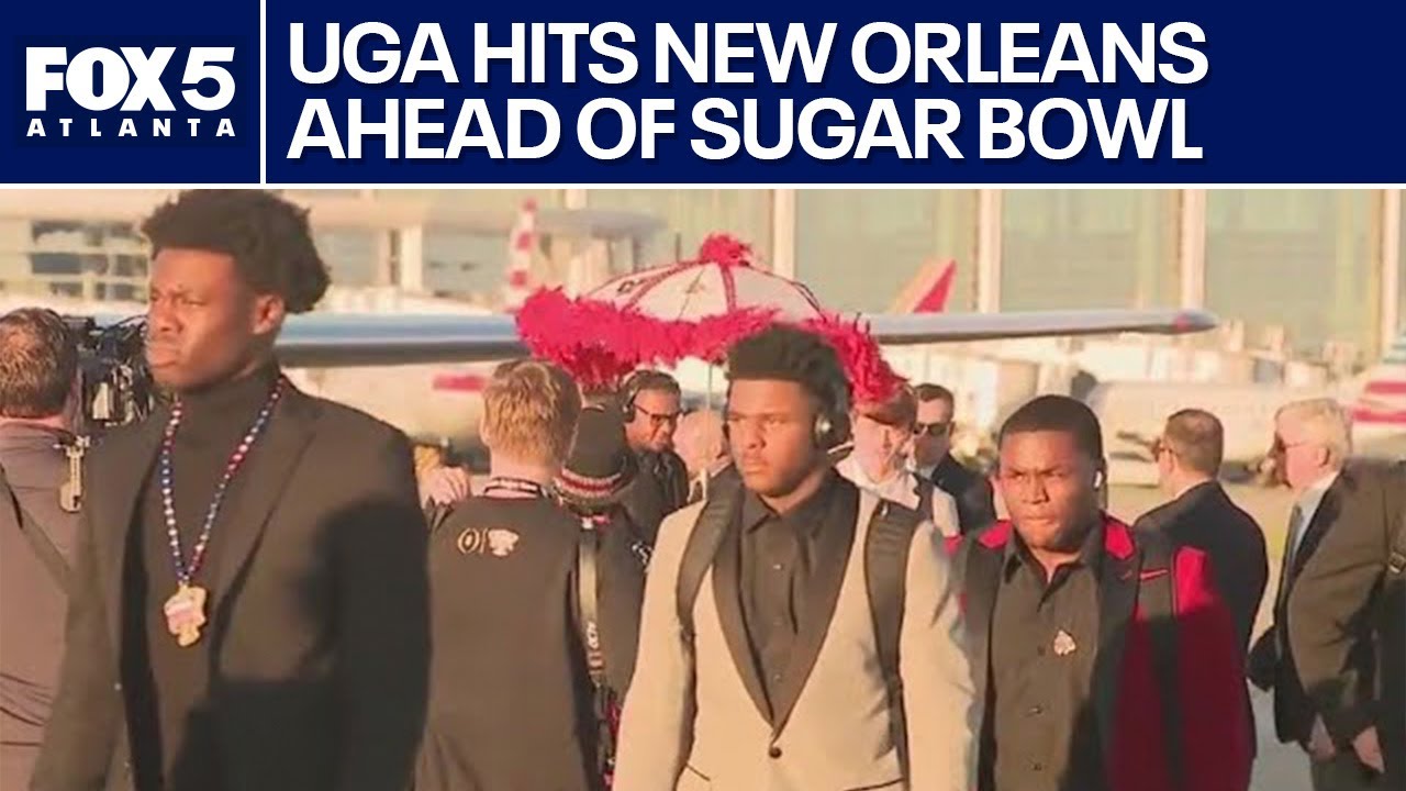 UGA gets warm NOLA welcome before Sugar Bowl | FOX 5 News