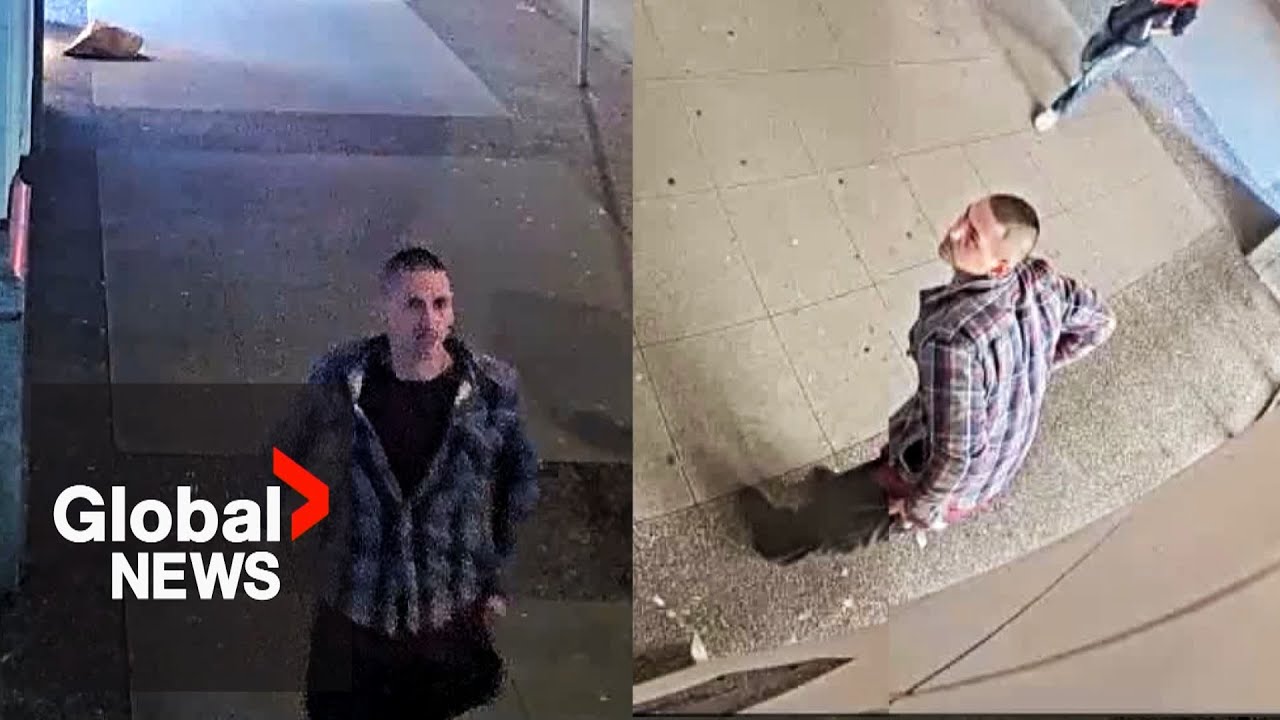 Video shows unprovoked assault on man walking in downtown Vancouver