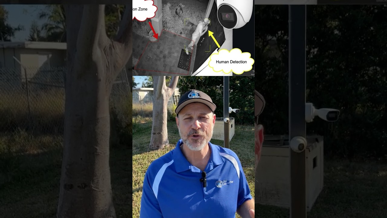 Viewtron AI Security Cameras: Accurate Detection for Humans, Cars, Faces #securitycamera #shorts
