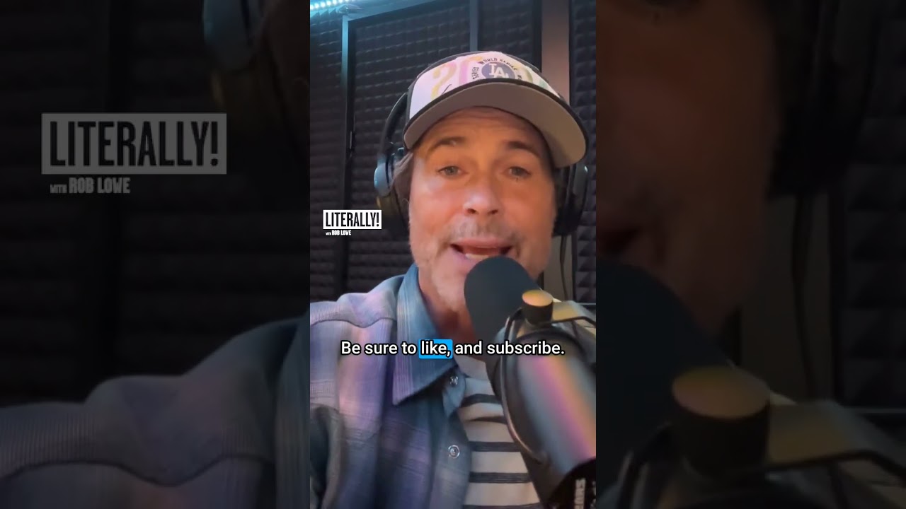Watch full episodes of Literally! with Rob Lowe @LiterallywithRobLowe