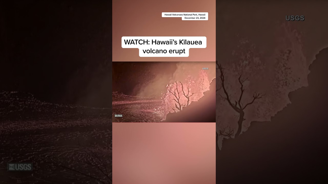 WATCH Hawaii’s Kilauea volcano erupt