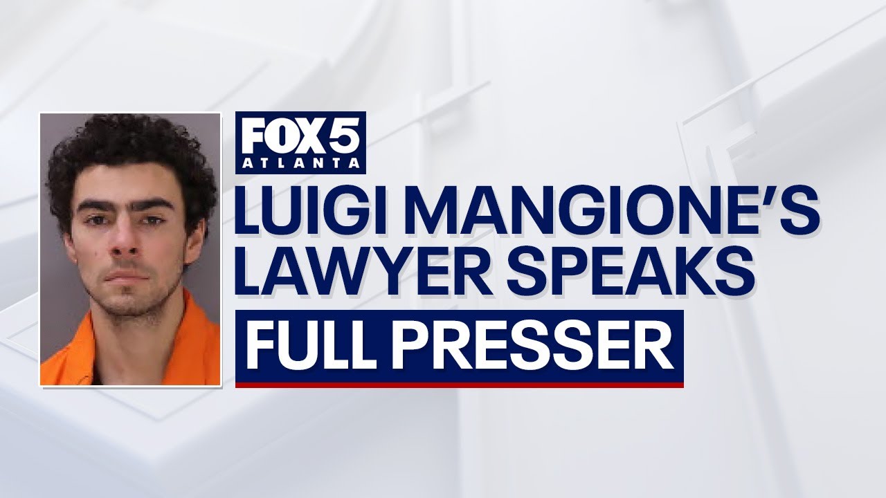 WATCH LIVE: Luigi Mangione’s lawyer says he’ll plead not guilty | FOX 5 News