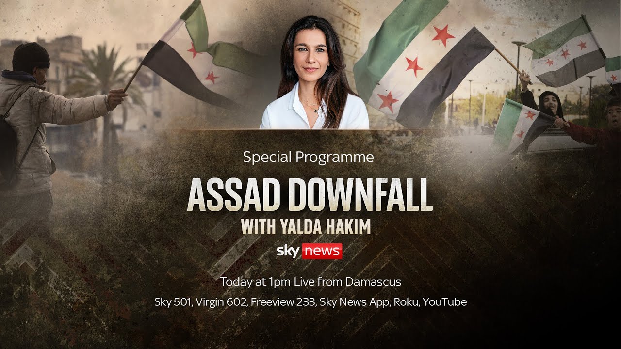 Watch Sky News’ special programme on Syria with Yalda Hakim