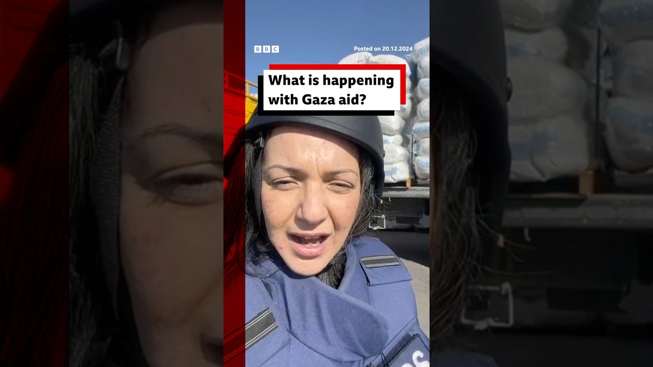 What is happening with Gaza aid? #Gaza #Aid #BBCNews