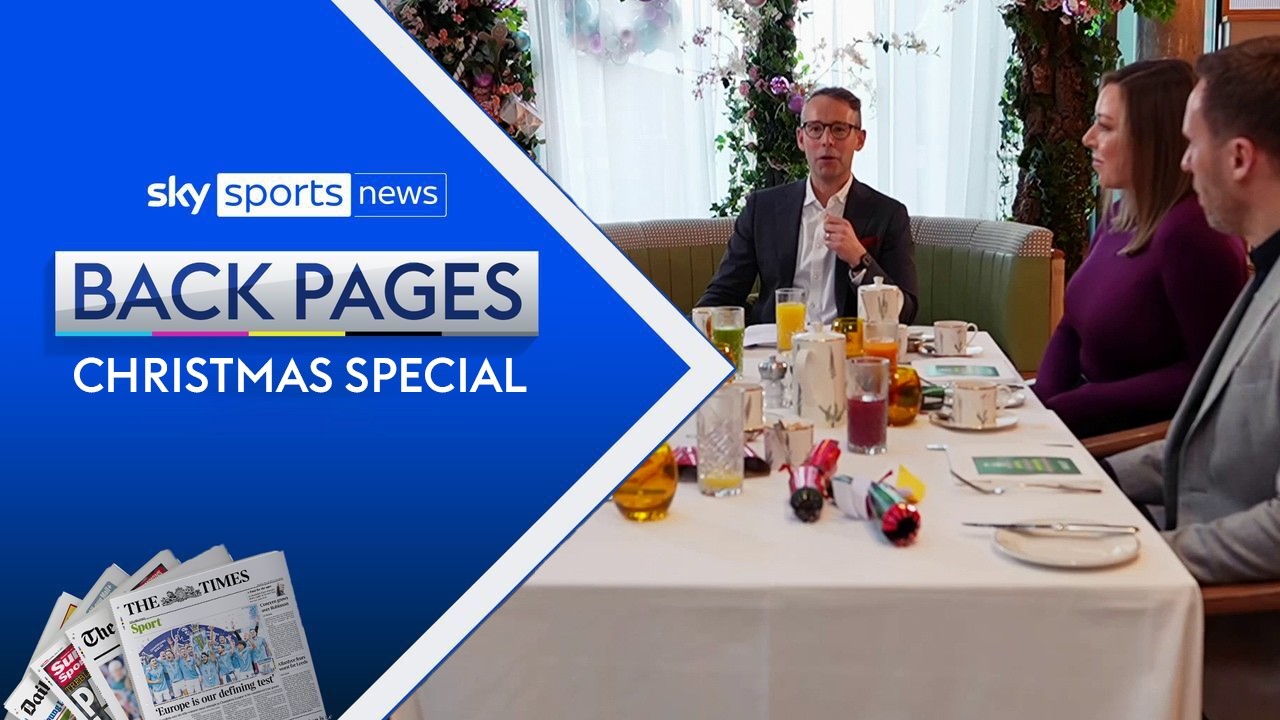 What were the ten biggest news stories of 2024? | Back Pages Tonight Christmas special