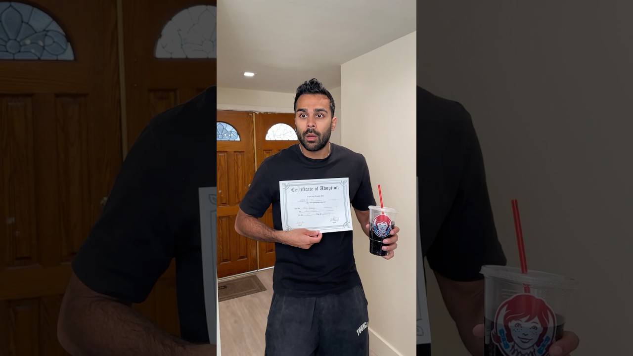 When u bring home food