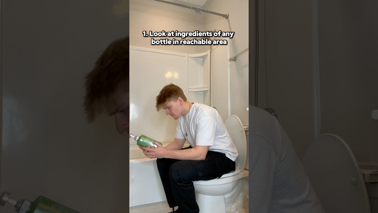 When You Forget to Bring Your Phone to the Bathroom