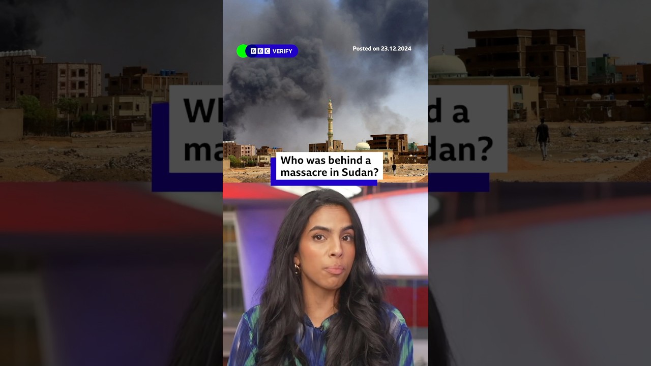 Who was behind this October massacre in Sudan? #Sudan #RSF #BBCVerify #BBCNews