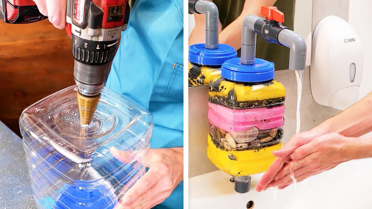 Why Buy When You Can Create? DIY Faucet Filter